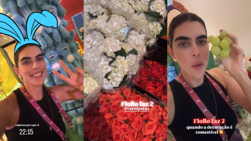 Festa de aniversário de Maria Flor, filha de Virginia e Zé Felipe, terá torre de Bidus e decoração comestível
