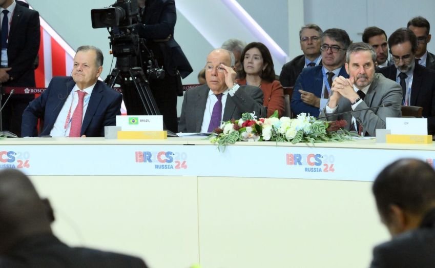 Ministro das Relações Exteriores, Mauro Vieira participa da Cúpula dos Brics • Stanislav Krasilnikov/ Divulgação