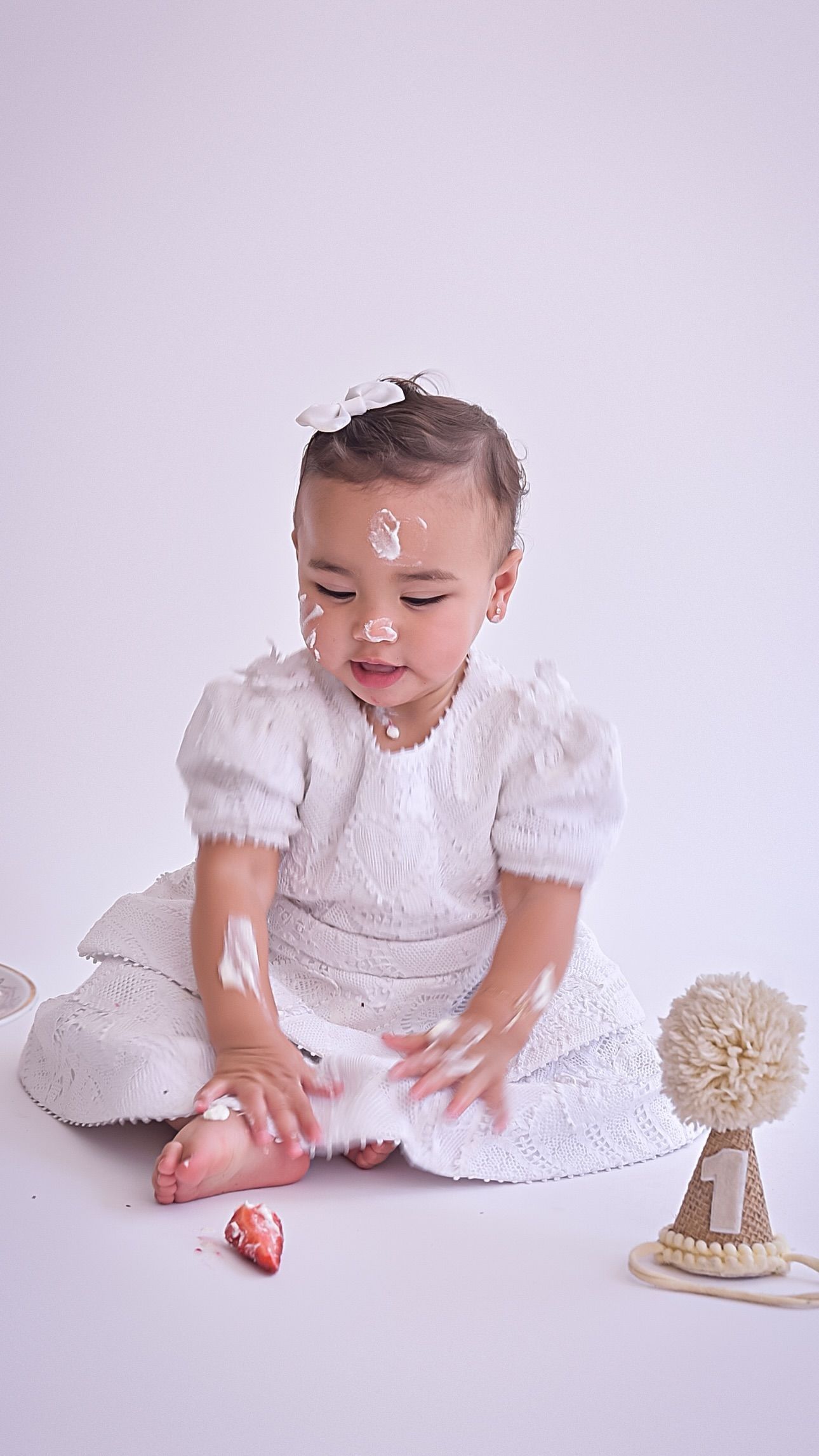 Mavie, filha de Neymar e Bruna Biancardi, completa 1 ano neste domingo (6) • Instagram/Bruna Biancardi