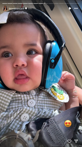 Aniversário de um ano de Mavie será comemorado em resort de luxo na Arábia Saudita; família chegou lá de helicóptero • Instagram/ Bruna Biancardi
