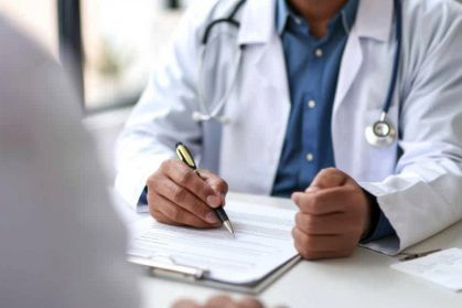 médico paciente
