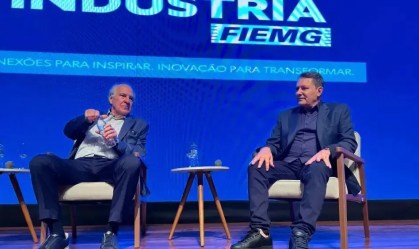 Rubens Menin e Pedro Lourenço juntos em evento