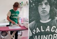 Em novo vídeo, Mick Jagger passa roupa e brinca: "Dia agitado na lavanderia"