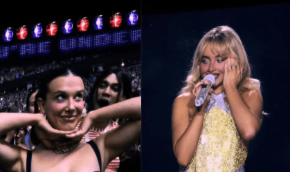 millie bobby brown e sabrina