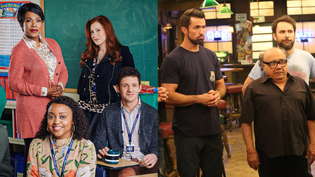 Os elencos de "Abbott Elementary" e "It's Always Sunny in Philadelphia"