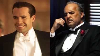 Montagem com Billy Zane em "Titanic" e "Waltzing With Brando"