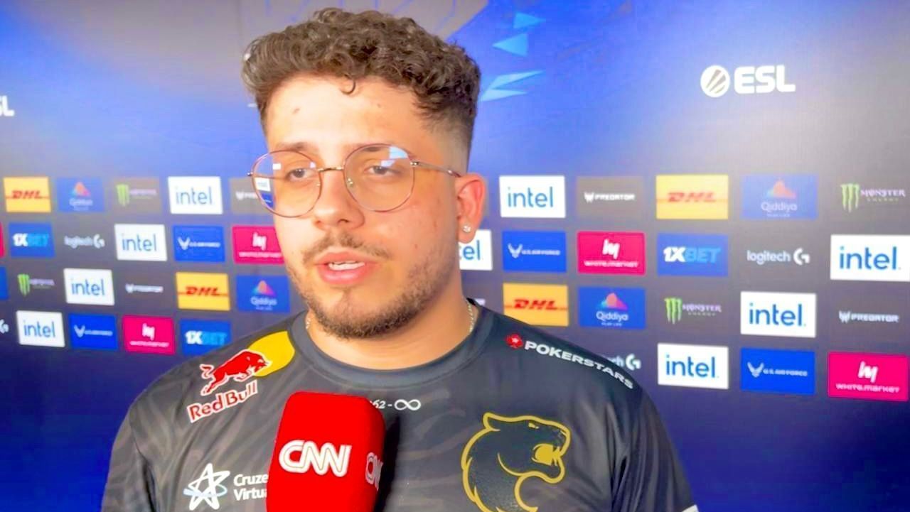 Kscerato, jogador da FURIA, lamenta derrota no IEM Rio • Rodrigo Monteiro/CNN