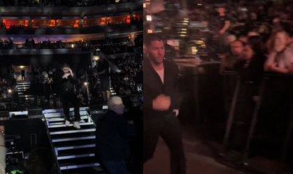 Nick Jonas sai correndo do palco após ser alvo de laser; veja