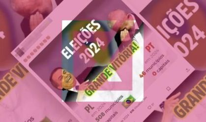 PT conquistou 248 prefeituras em 2024, e não 46 como alega post
