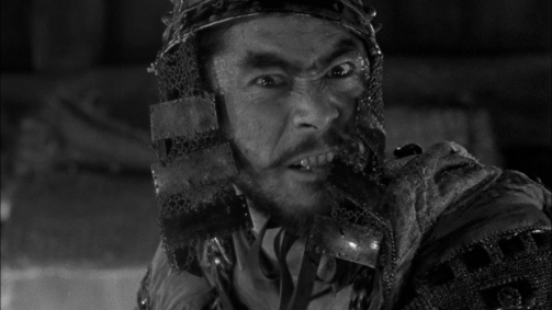 Cena de "Os Sete Samurais"