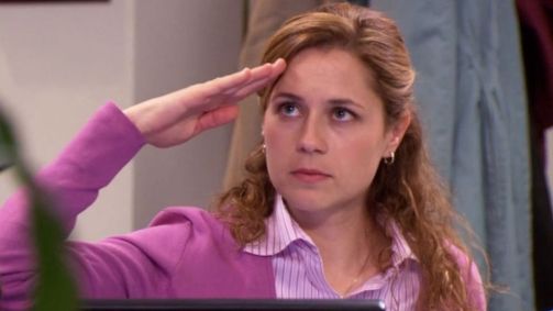 Pam em "The Office"