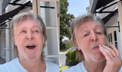 Antes de show em SP, Paul McCartney posta vídeo em hotel: "Me divertindo"