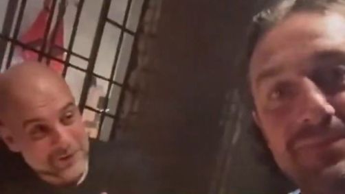 Guardiola e Luca Toni jantaram juntos nesta terça-feira (15)