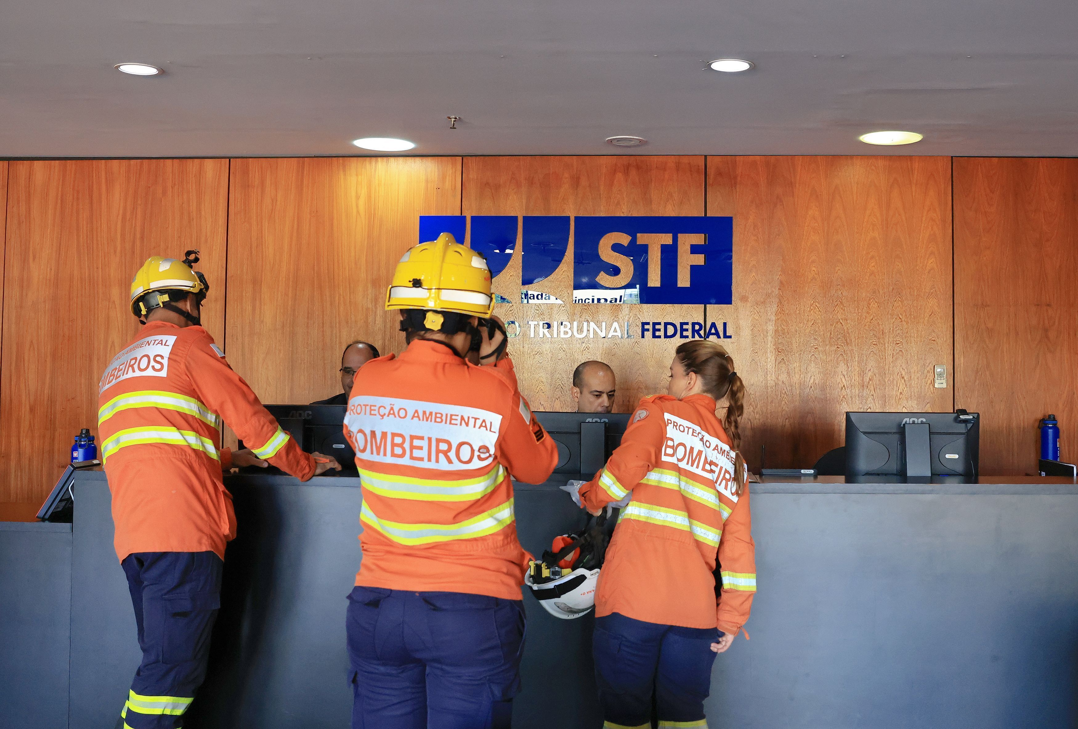 Perícia dos Bombeiros no princípio de incêndio anexo 2A
