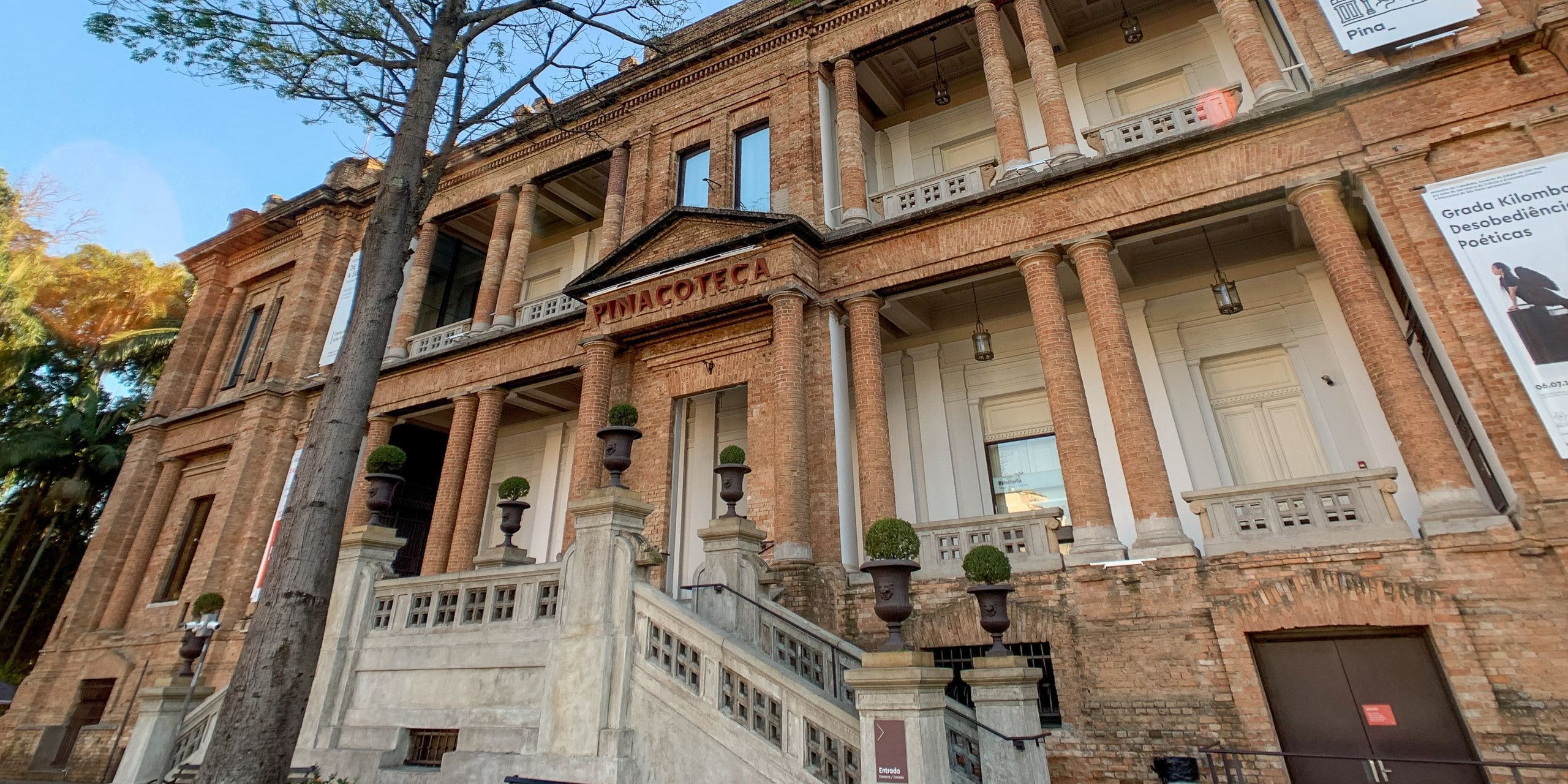 Pinacoteca de São Paulo. Projetada no final do século XIX