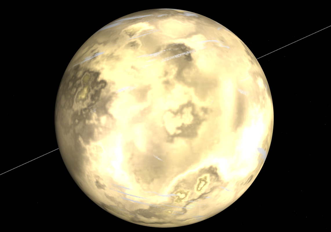 PSR B1257+12 c é um dos planetas pulsares, que vagam no cemitério criado por sua estrela morta • Nasa