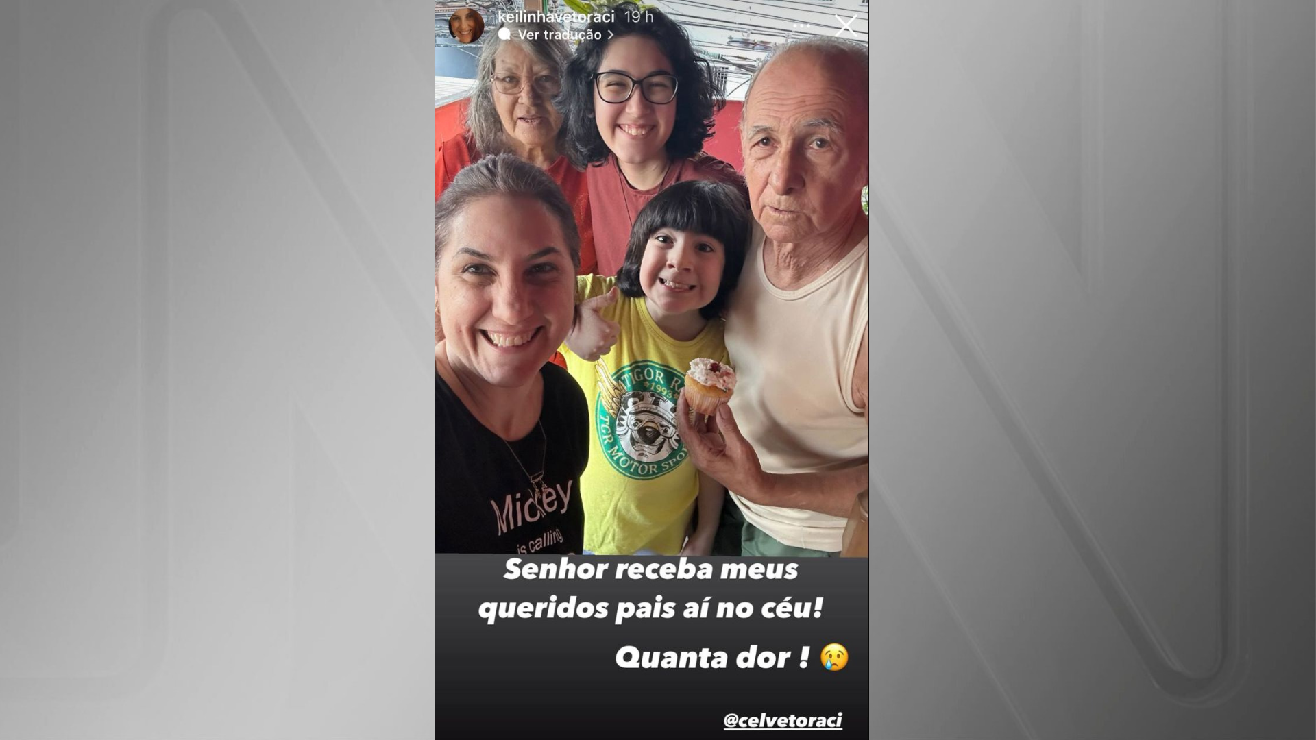 Idosos eram pais da primeira-dama, Keila Coelho • Redes Sociais