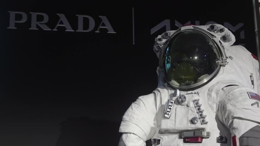 Prada apresentou em Milão os trajes espaciais que a Nasa usará na missão Artemis, que busca levar o homem novamente à Lua • Reuters