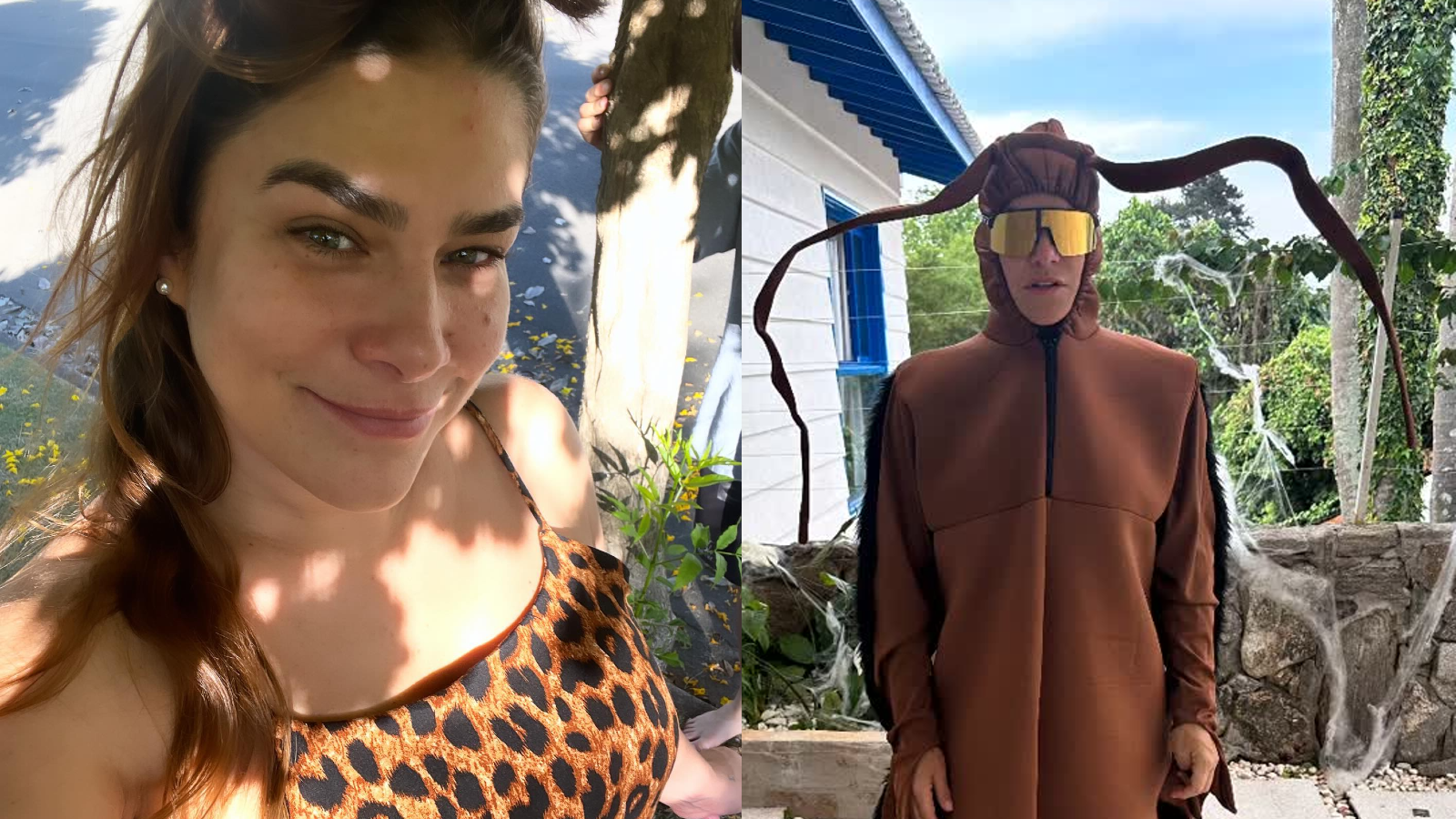 Escolha da artista neste ano foi se vestir de barata