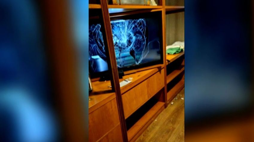TV no quarto de Liam Payne em hotel na Argentina • Policia de la Ciudad de Buenos Aires