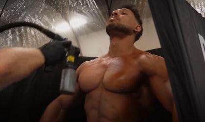 Ramon Dino nos bastidores das finais do Mr. Olympia