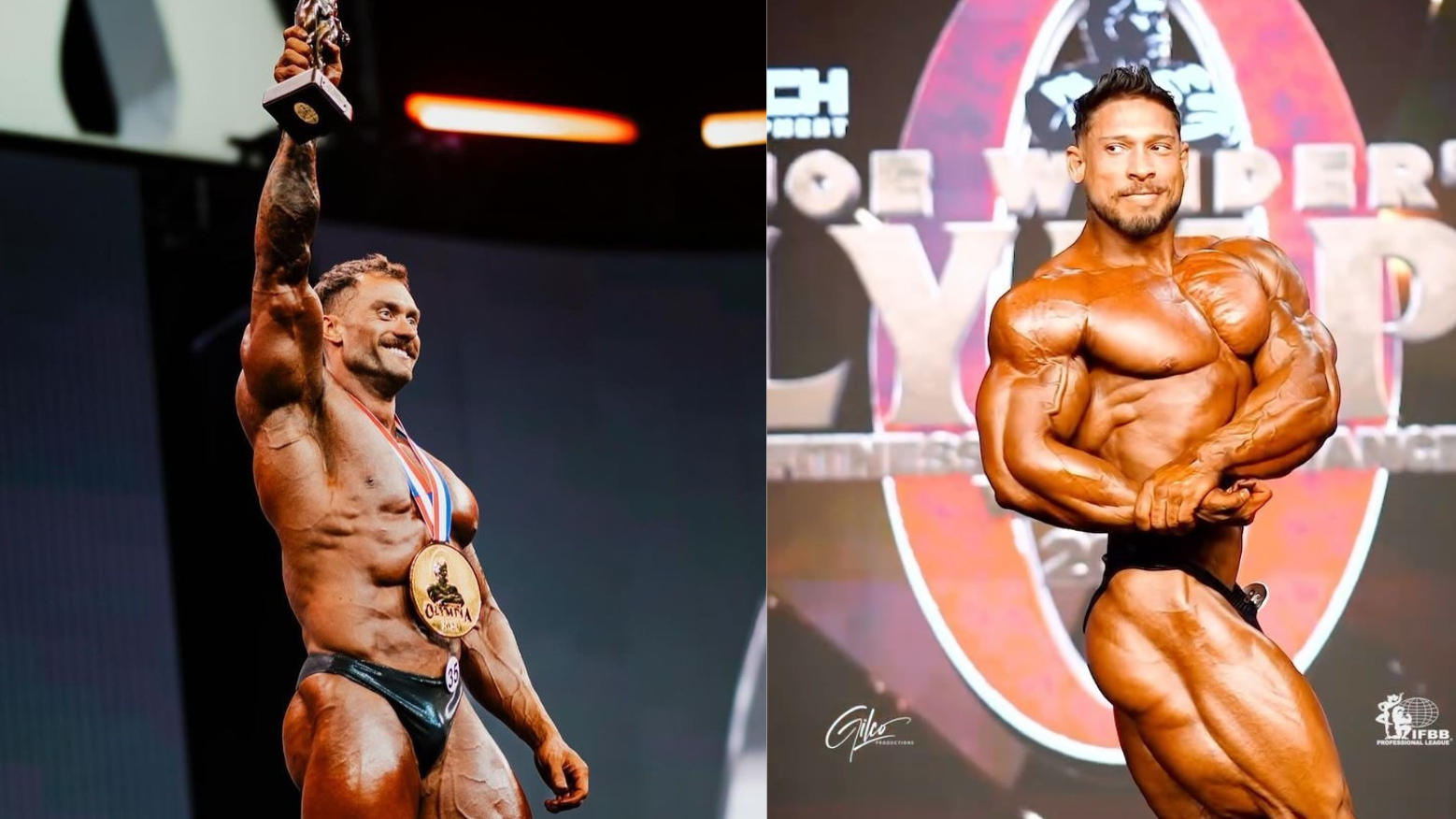 Cbum e Ramon Dino no Mr. Olympia 2024