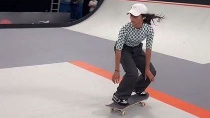 Rayssa terminou a etapa de Sydney em 2º lugar