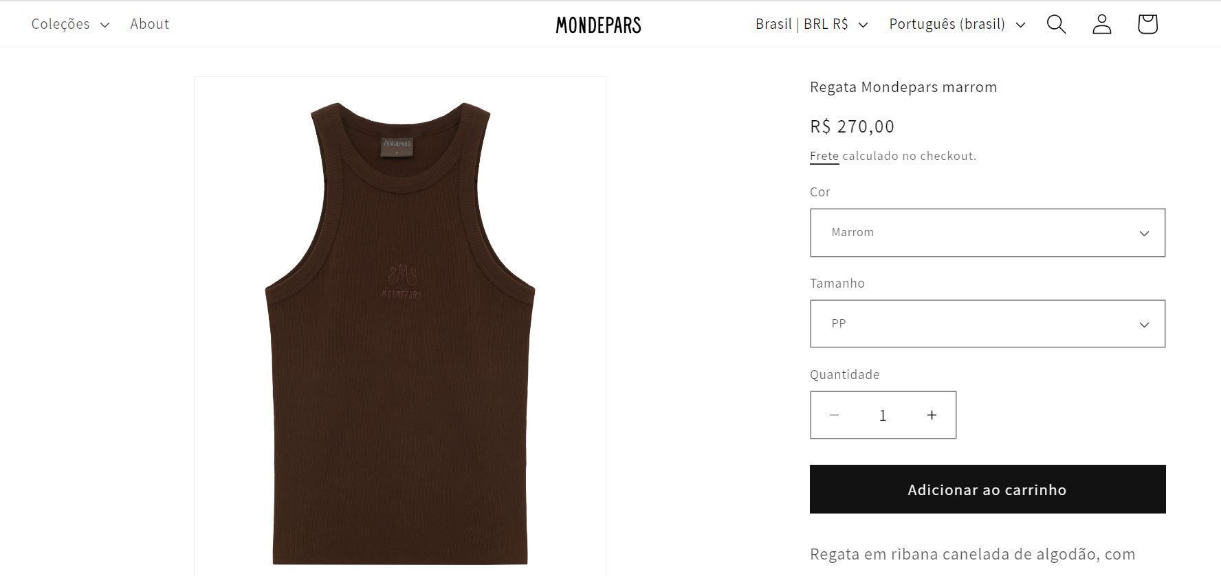Shawn Mendes usou regata da marca de Sasha Meneghel no Brasil • Reprodução/Mondepars