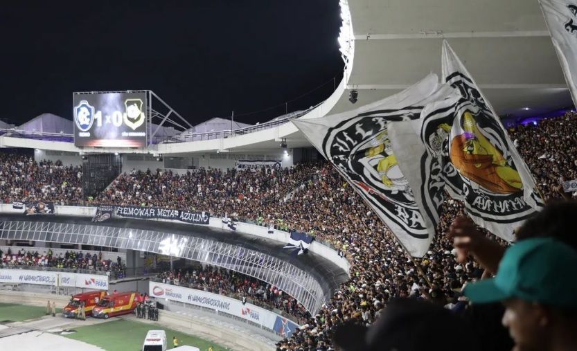 Torcida do Remo começou a festa ainda no Mangueirão