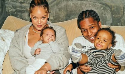 A$AP Rocky diz que filhos com Rihanna fizeram ele virar um homem carinhoso