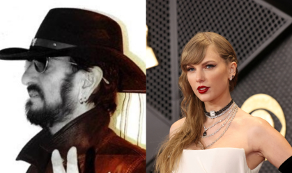 Ringo Starr teceu elogios para Taylor Swift e comparou a cantora aos Beatles