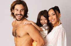 Nicole Prattes, Sabrina Satto e Zoe, filha da apresentadora