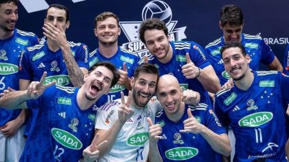 SADA Cruzeiro foi hexacampeão da Supercopa de Vôlei