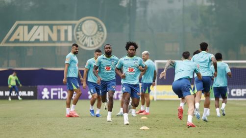 Preparação da Seleção Brasileira aconteceu no CT do Palmeiras