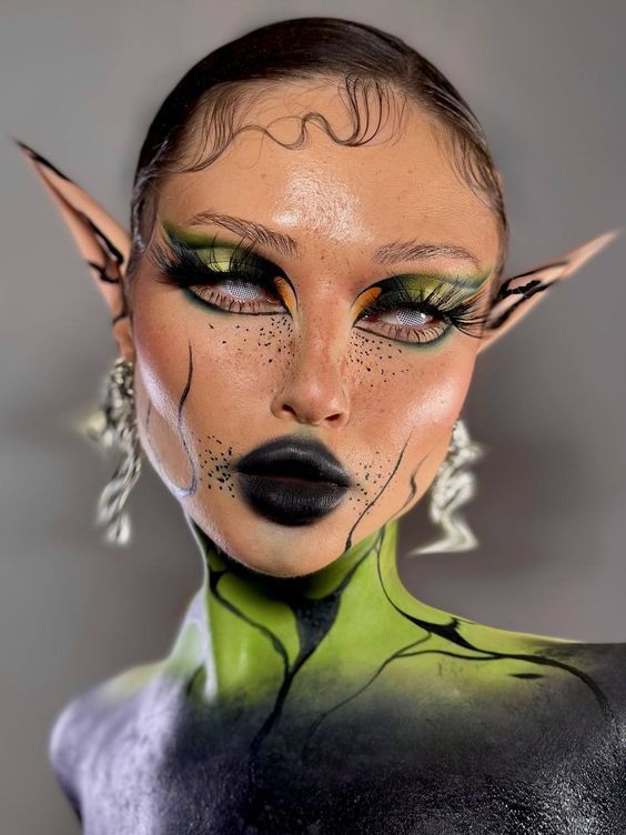 Ideias de maquiagens para o Halloween 2024 • Reprodução/Pinterest
