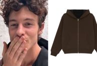 Shawn Mendes usa moletom da marca de Sasha Meneghel; saiba o valor