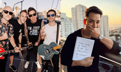 Júnior Lima no Simple Plan? Membros da banda convidam brasileiro para tocar com eles