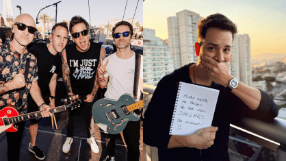 Simple Plan convidou Junior Lima para se juntar à banda quando eles vierem ao Brasil