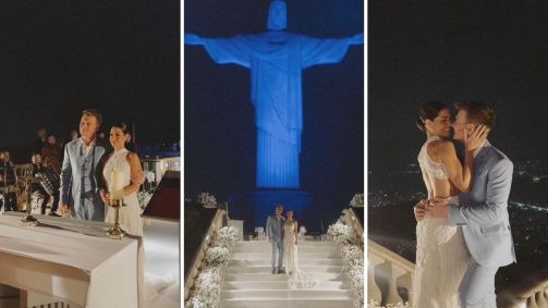 Thais Fersoza e Michel Teló renovam votos de casamento