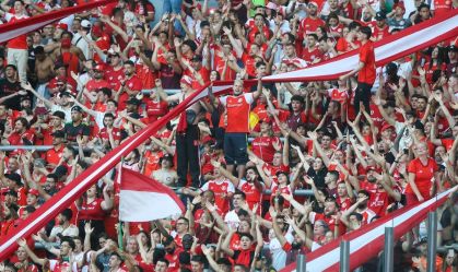 Torcida do Internacional no Beira-Rio