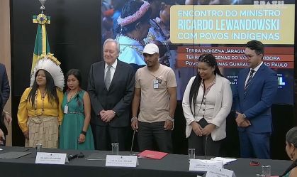 Encontro do Ministro Ricardo Lewandowski com Povos Indígenas