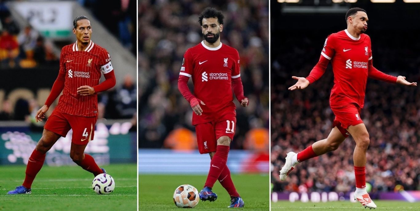 van Dijk, Salah e Alexander-Arnold participaram da Era Klopp no Liverpool