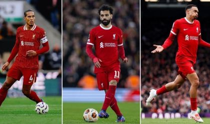 van Dijk, Salah e Alexander-Arnold participaram da Era Klopp no Liverpool