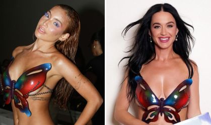 Vanessa Lopes repete look usado por Katy Perry