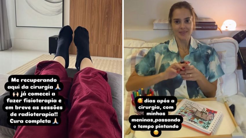 Vera Viel mostra rotina após retirada de tumor • Instagram/Vera Viel