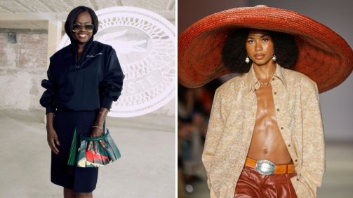 Viola Davis celebra desfile de marca brasileira na SPFW N58