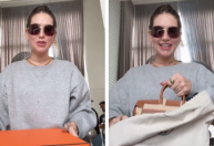 Virginia mostra compra de bolsa luxuosa avaliada em R$ 200 mil: "Me mimei"