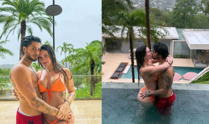virginia e zé piscina