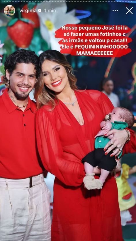 Virginia Fonseca fala sobre caçula na festa de Maria Flor • Instagram/Virginia Fonseca