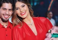 Virginia conta que filho caçula só foi tirar fotos na festa de Maria Flor